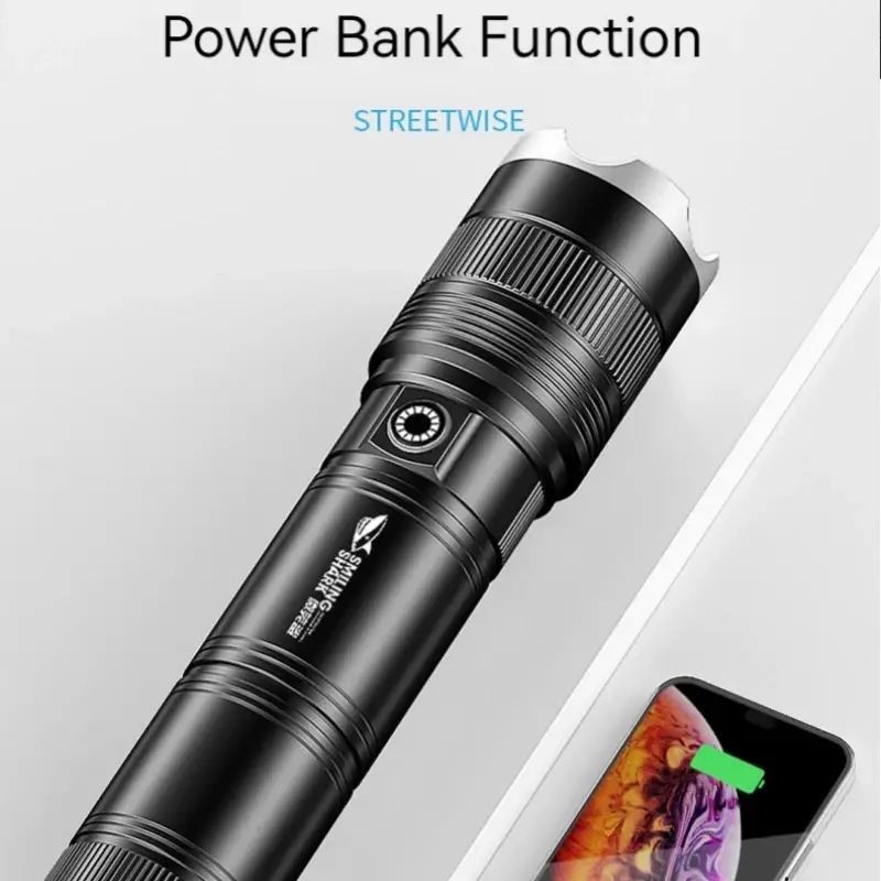 چراغ قوه دستی اسمایلینگ شارک مدل SD-0523 با نور مهتابی