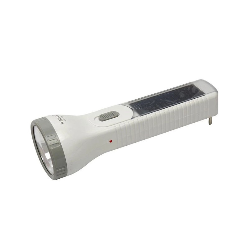 چراغ قوه دستی ویداسی مدل WD-340S SOLAR با نور مهتابی