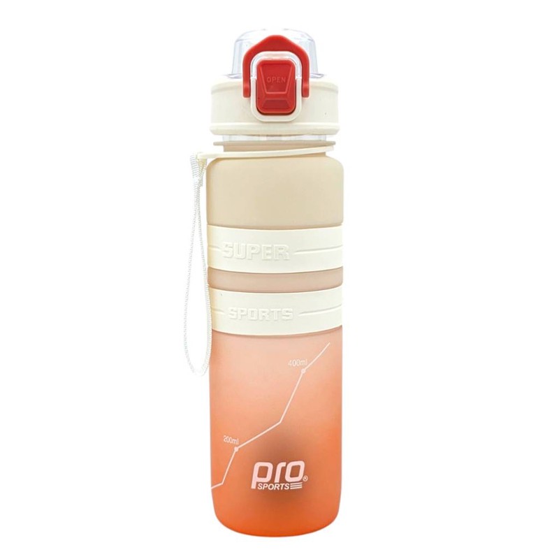 قمقمه پرو اسپورتز مدل H2O WATER1 گنجایش 0.8 لیتر