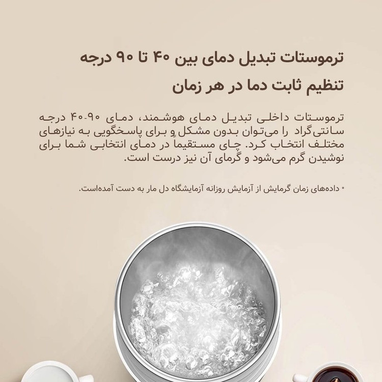 فلاسک درما مدل DEM-DR035S گنجایش 0.35 لیتر