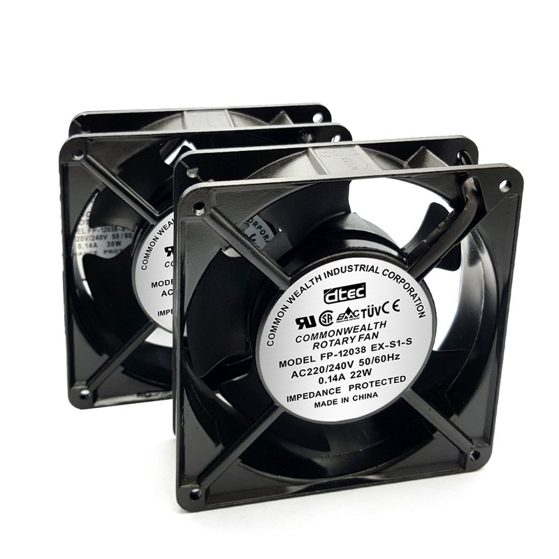 خنک کننده رک دتک مدل FP-12038-B