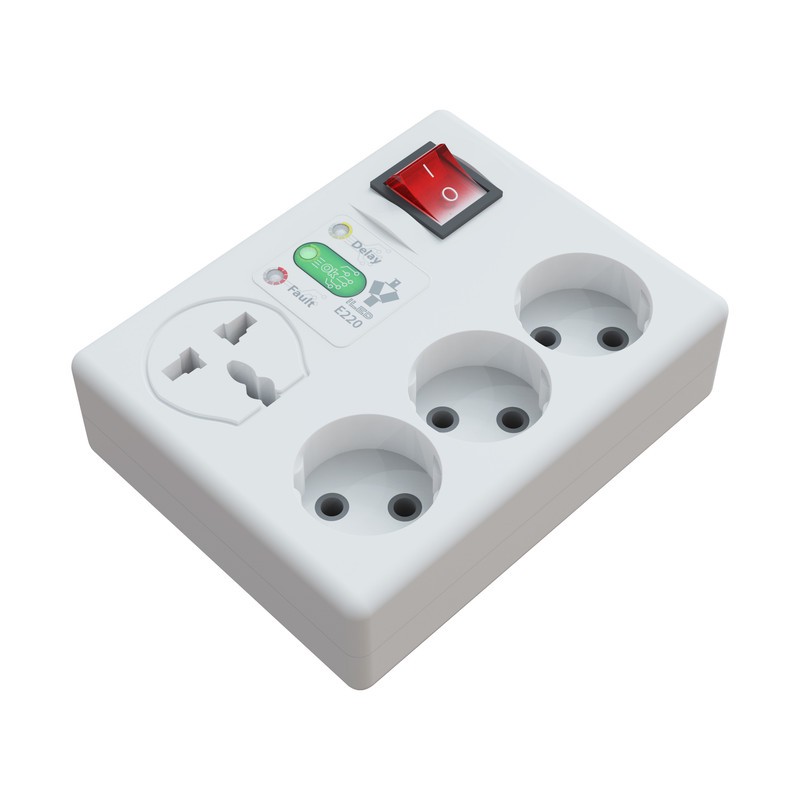محافظ ولتاژ آی لِد مدل یونیورسال دیجیتالی کد E220