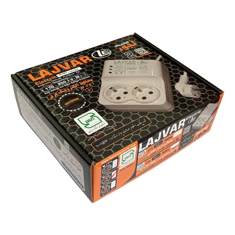 محافظ ولتاژ لجور الکتریک مدل L109 - 3500W - 16A - 3Meter