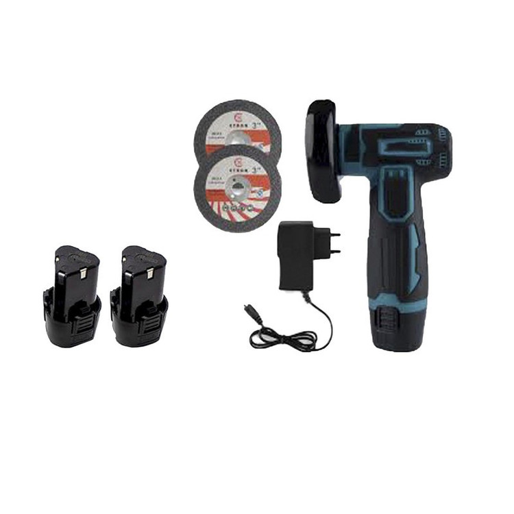 مینی فرز شارژی 75 میلیمتری 12 ولت مدل DMJ کد 01452