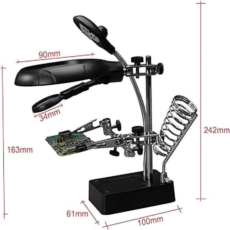 پایه هویه مدل TE-800 به همراه گیره مونتاژ
