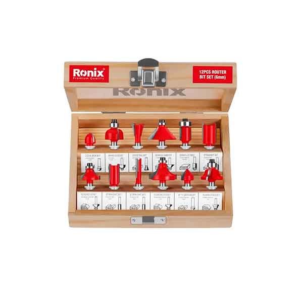 تیغ اورفرز رونیکس مدل RH-5341 مجموعه 12 عددی