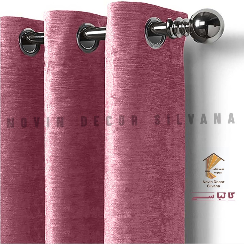 پرده نوین دکور سیلوانا مدل مخمل شانل 280 _ 1 سایز 280x140 سانتیمتر
