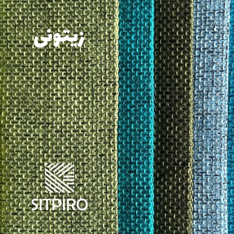 پرده نوین پرده خورشید مدل کتان ملانژ NR117 سایز 280x300 سانتی متر