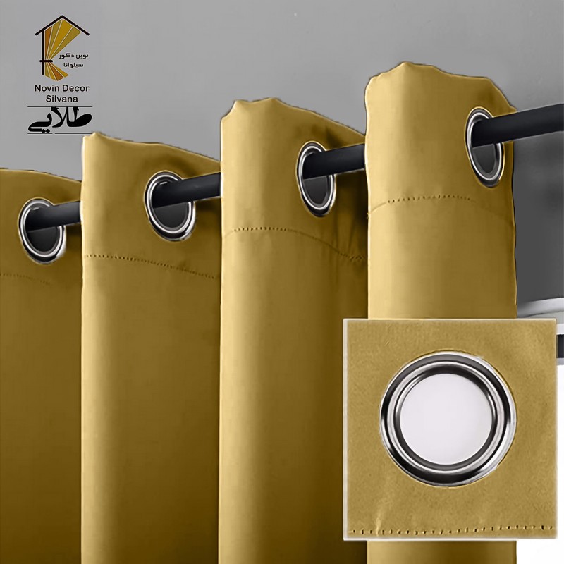 پرده نوین دکور سیلوانا مدل لاکچری 3 سایز 280 300 سانتی متر
