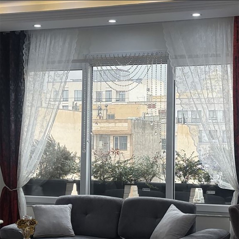 پرده نوین دکور سیلوانا مدل تور راشل 99 سایز 280 290 سانتیمتر