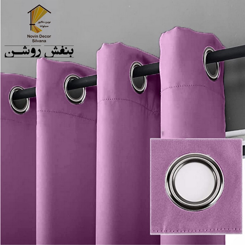 پرده نوین دکور سیلوانا مدل لاکچری 280 سایز 280 140 سانتی متر