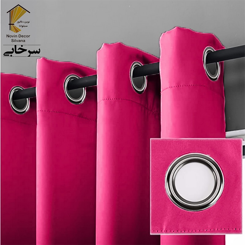پرده نوین دکور سیلوانا مدل لاکچری 280 سایز 280 140 سانتی متر