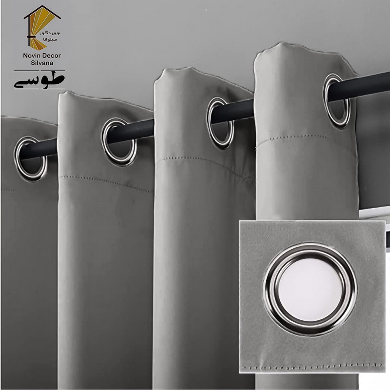 پرده نوین دکور سیلوانا مدل لاکچری 280 سایز 280 140 سانتی متر