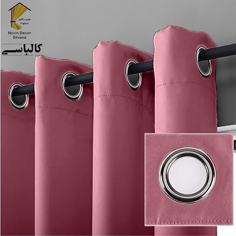 پرده نوین دکور سیلوانا مدل لاکچری 280 سایز 280 140 سانتی متر