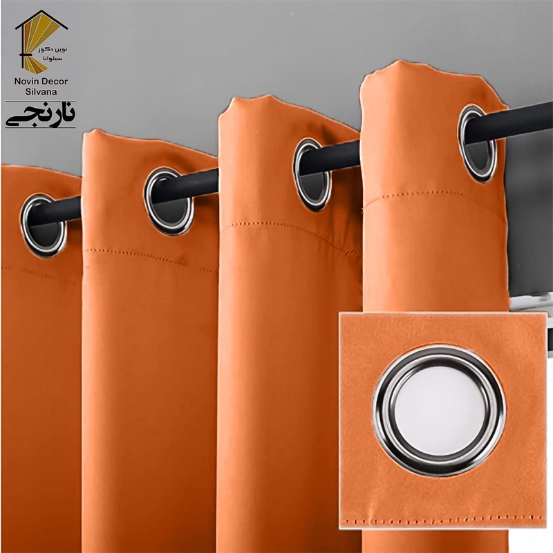 پرده نوین دکور سیلوانا مدل لاکچری 280 سایز 280 140 سانتی متر