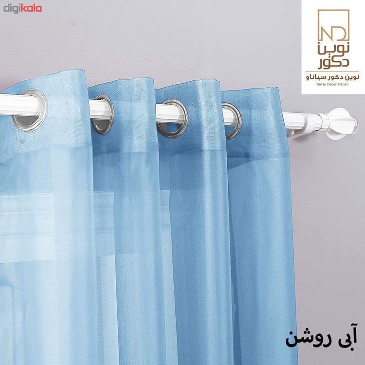 پرده نوین دکور سیاناو مدل ND500 سایز 280 140 سانتی متر