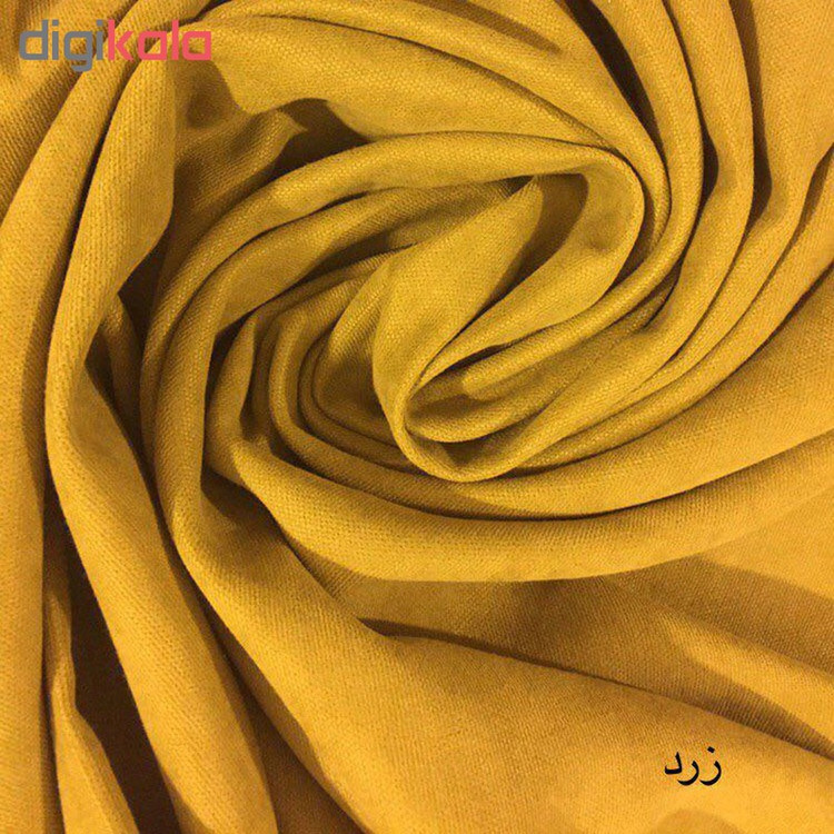 مجموعه دو عددی پرده مخمل بریلنت مدل N1002 سایز 280 140 سانتی متر