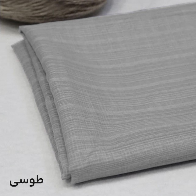 پرده پانچ نوین دکور سیلوانا مدل حریر نازلی 180 سایز 180x140 سانتیمتر