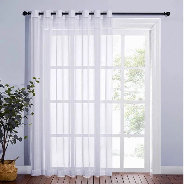 پرده مدل حریر ساده سایز 300x265 سانتی متر