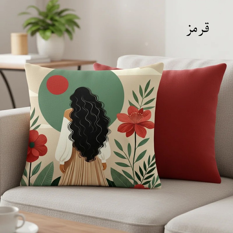 کاور کوسن مدل 10254.2 سایز 4545 مجموعه دو عددی
