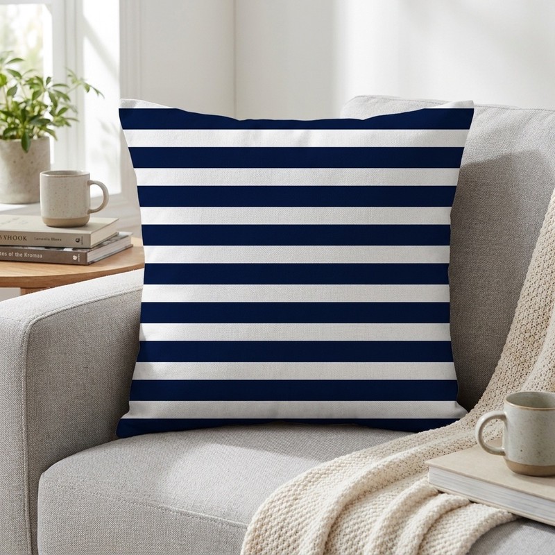 کاور کوسن طرح راه راه کد 4046