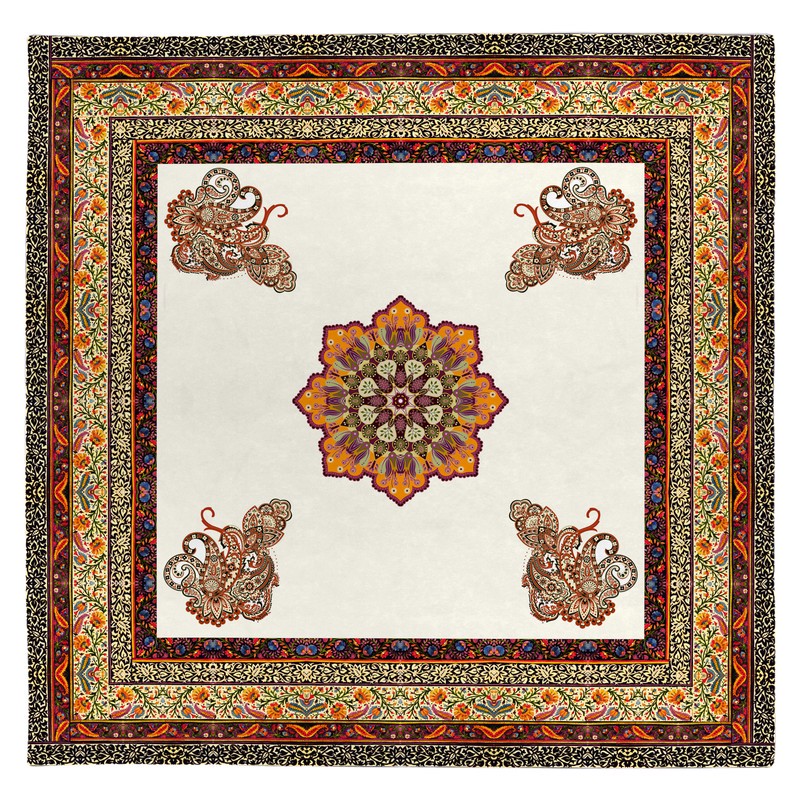 رومیزی طرح سنتی کد 9953