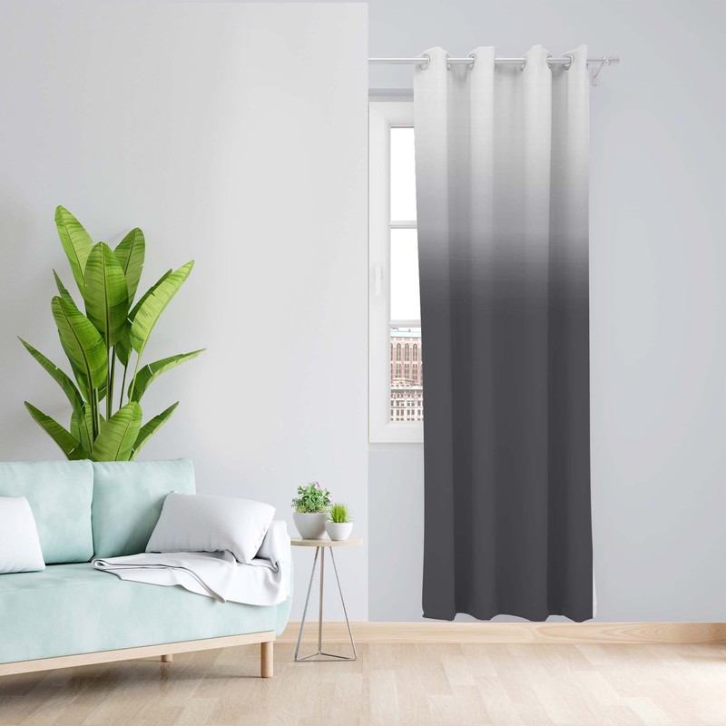 پرده طرح آبرنگی مدل مخمل پانچی کد 1664 z سایز 140x200 سانتی متر
