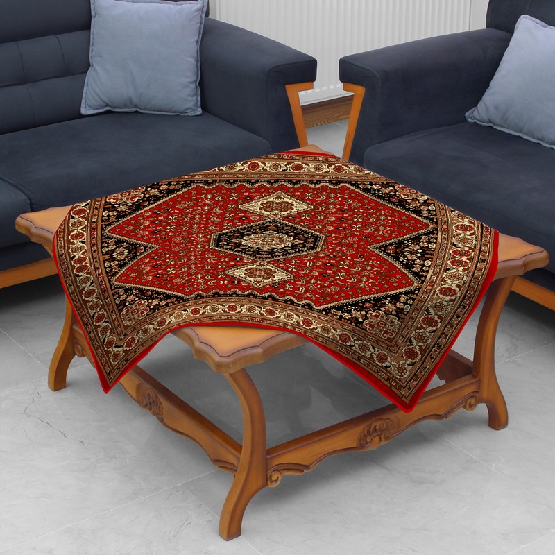 رومیزی طرح قالی کد 973