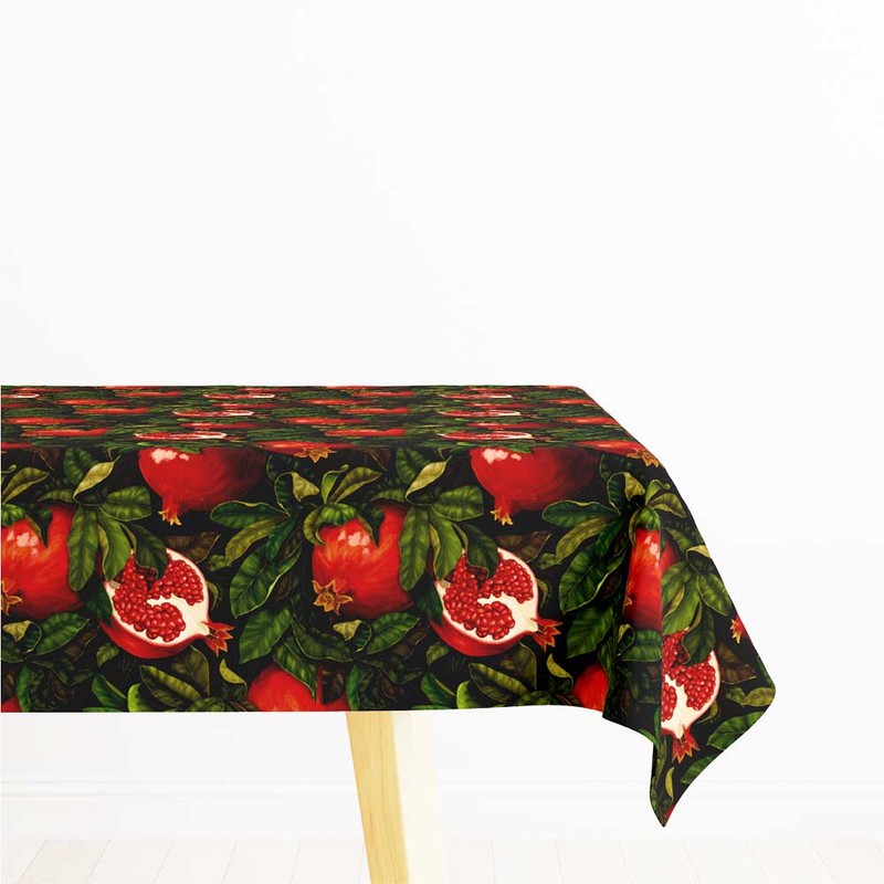 رومیزی شش نفره طرح یلدایی کد F2RO1017