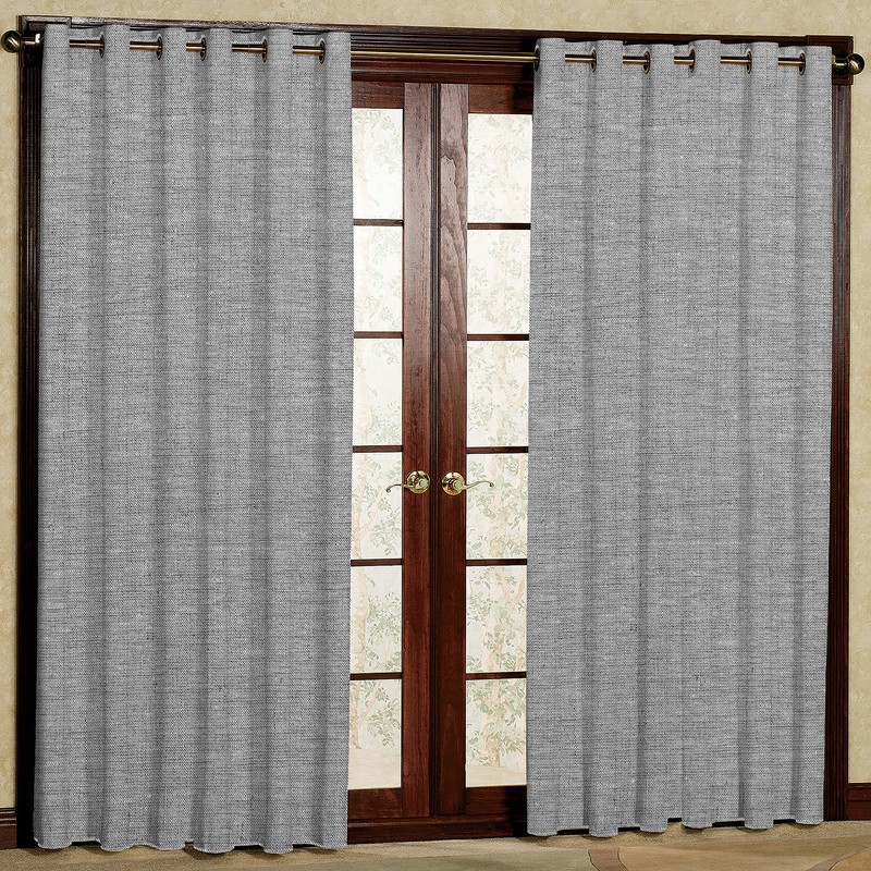 پرده طرح ساده مدل مخمل پانچی کد 1856 H سایز 200x140 سانتی متر