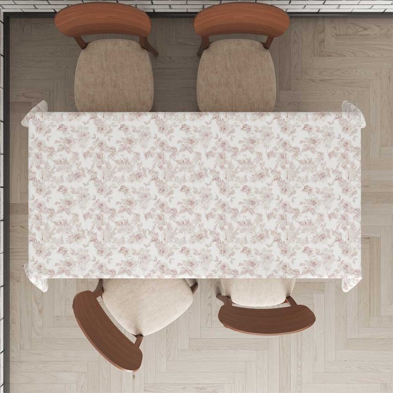 رومیزی مدل گلدار مستطیلی کد f2sh1069