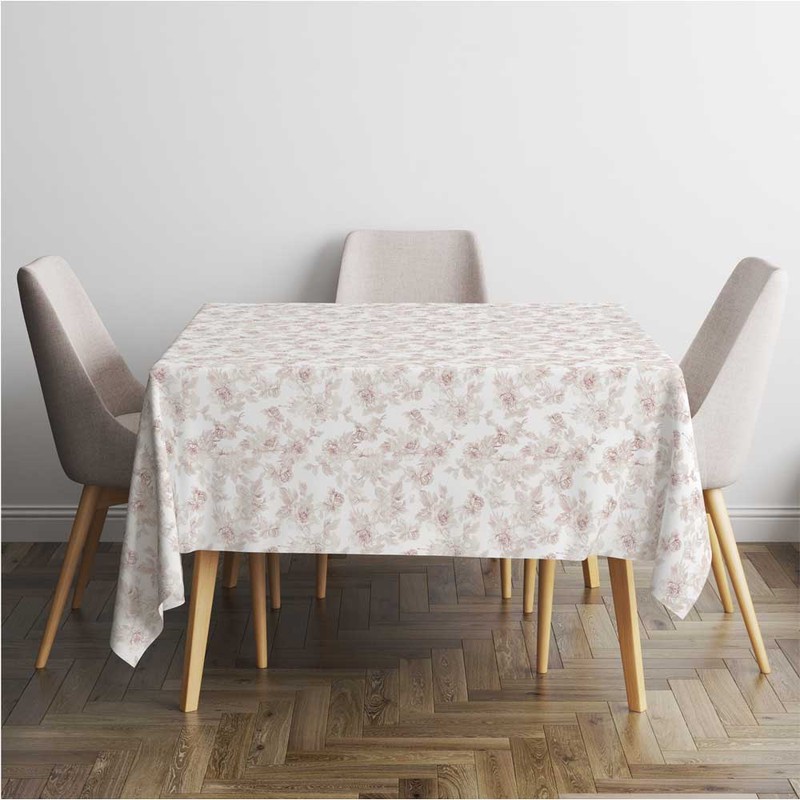 رومیزی مدل گلدار مستطیلی کد f2sh1069