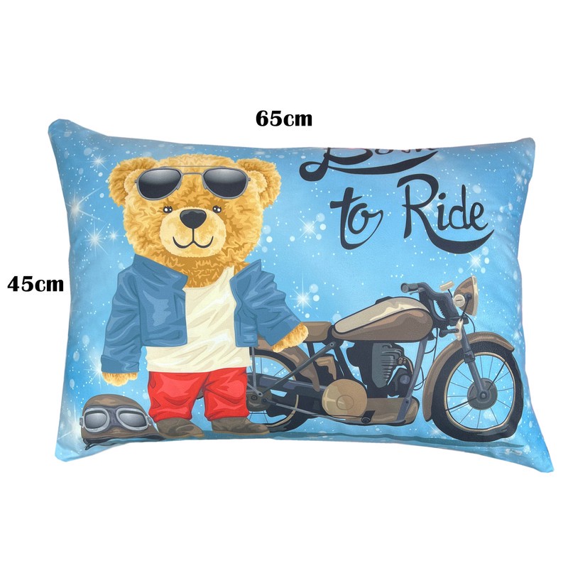 رو بالشی مدل خرس تدی کد ROB-0044 سایز 4565 سانتی متر