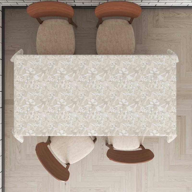 رومیزی مدل گلدار مستطیلی کد F2RO1062