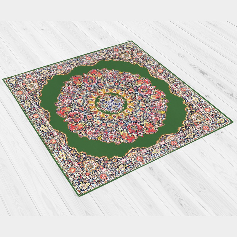 رومیزی مدل سنتی طرح بته جقه کد 1400GR