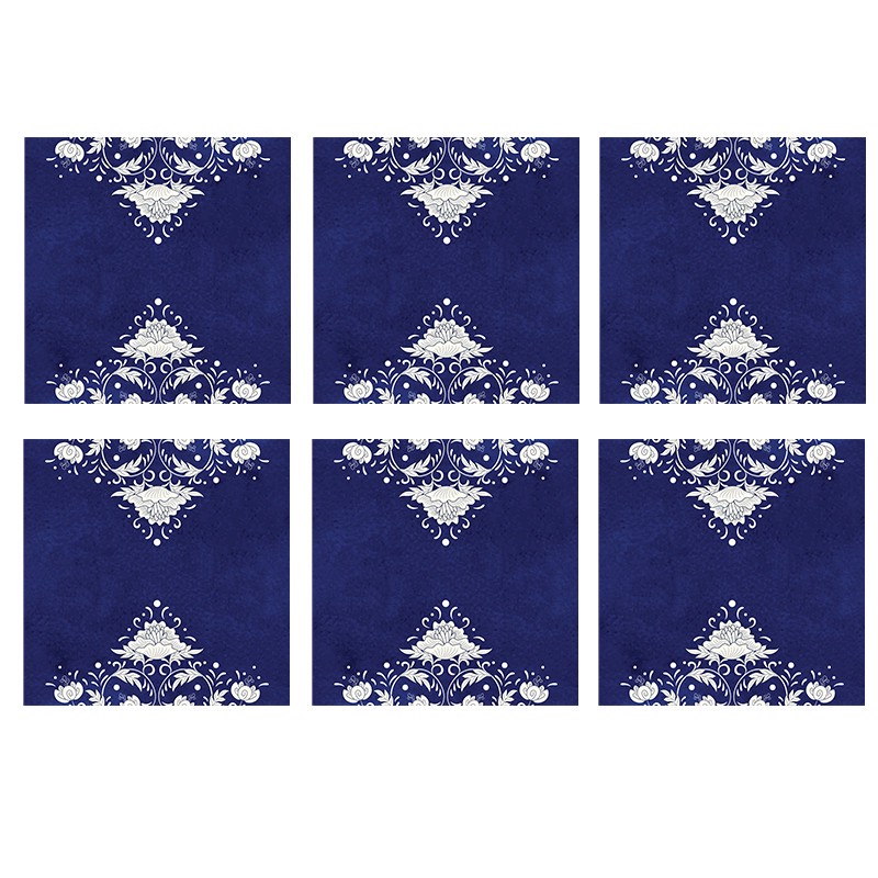 رومیزی مدل مخمل کد M00161 بسته 6 عددی