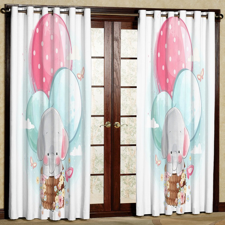 پرده مدل مخمل پانچی کد 2700T2 سایز 200x140 سانتی متر