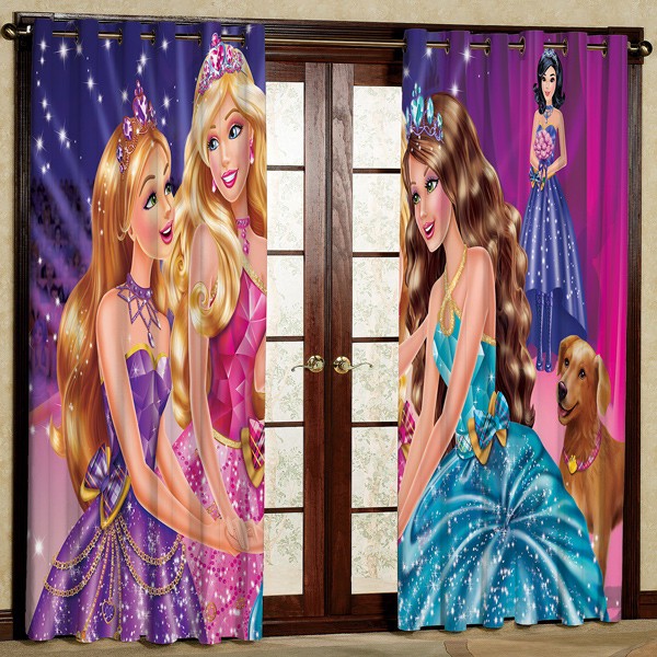 پرده مخمل پانچی کد 6119 سایز 280x140 سانتی متر
