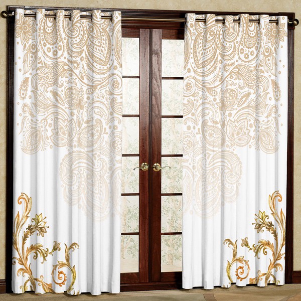 پرده مدل مخمل پانچی کد 5851 سایز 280x140 سانتی متر