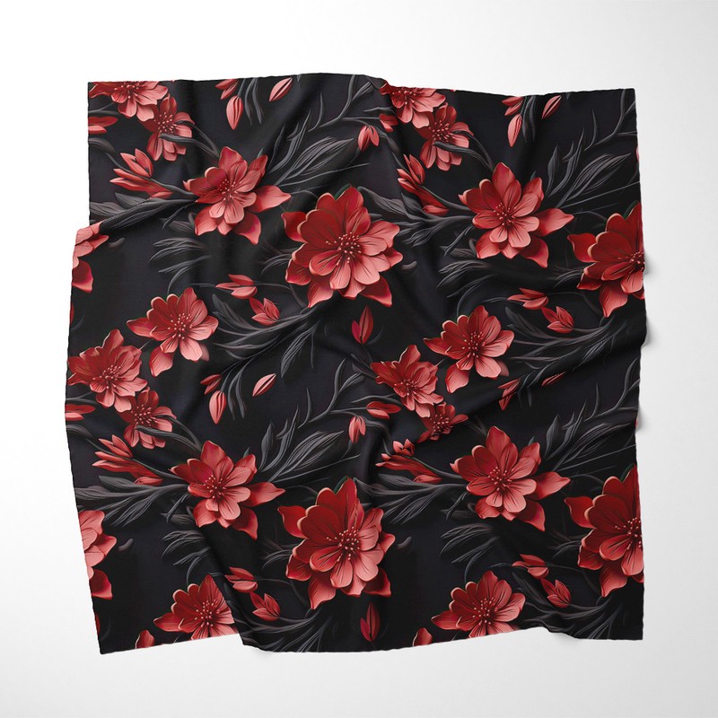 رومیزی طرح گل مدل M-006
