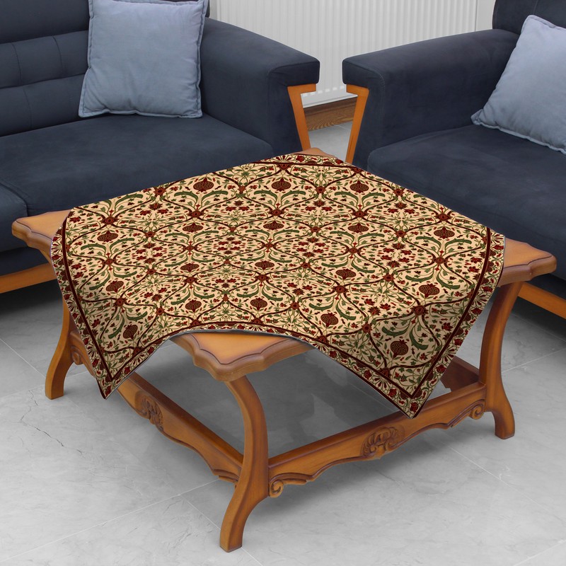 رومیزی طرح انار یلدا کد 953