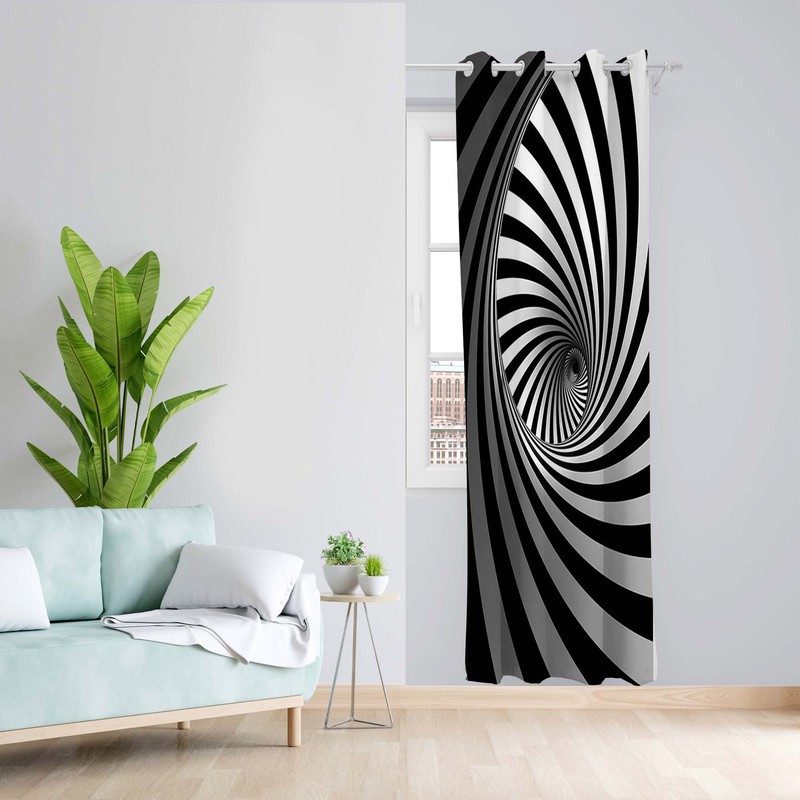 پرده طرح سه بعدی مدل مخمل پانچی کد 1772 z سایز 140x200 سانتی متر