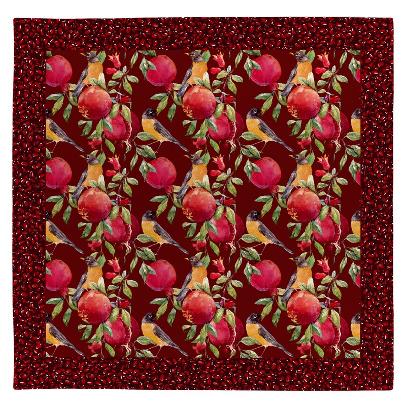 رومیزی طرح انار شب یلدا کد 956