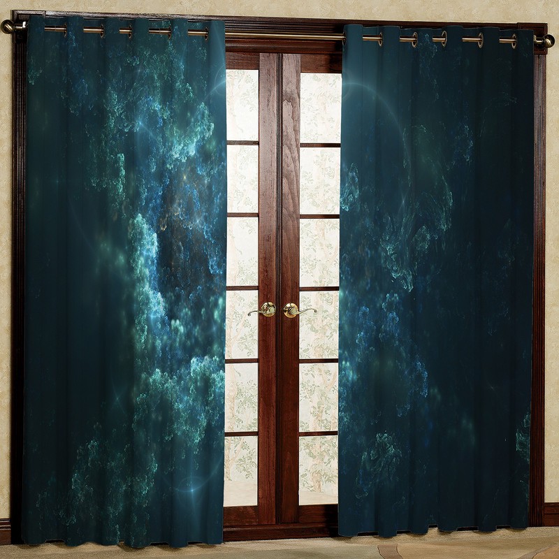 پرده مدل مخمل پانچی کد 2322 سایز 200x140 سانتی متر