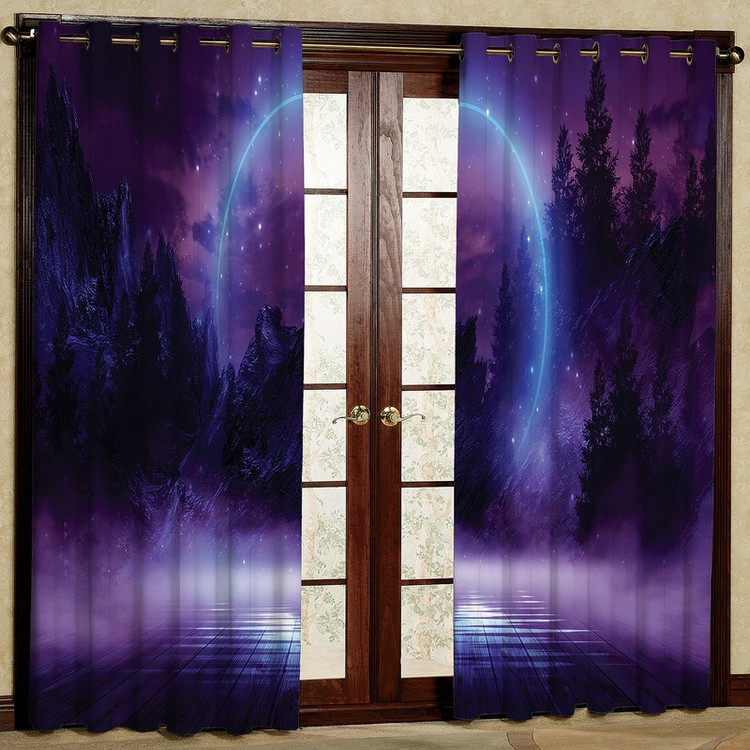 پرده مدل مخمل پانچی کد 2297 سایز 200x140 سانتی متر