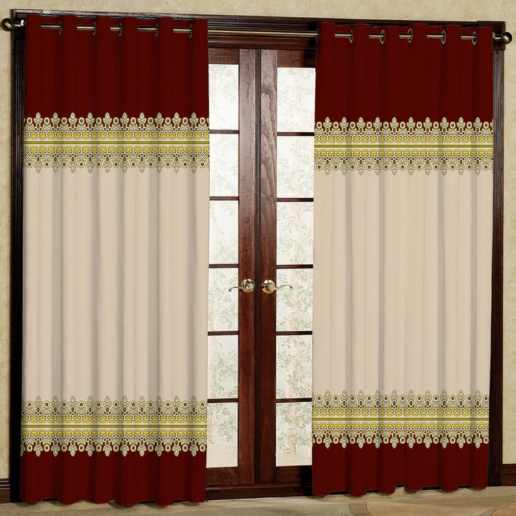 پرده مدل مخمل پانچی کد 4664 سایز 200x140 سانتی متر