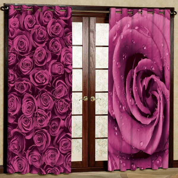 پرده پانچی کد 5668 سایز 280x140 سانتی متر