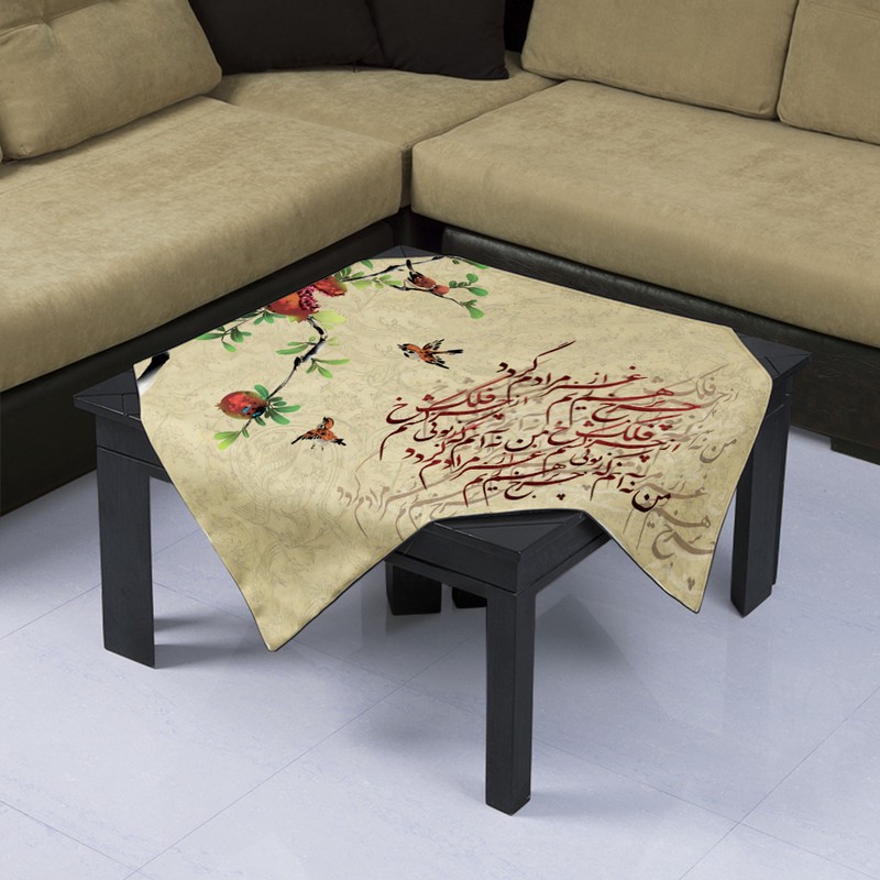 رومیزی مدل یلدا طرح سنتی کد TDy-902-D