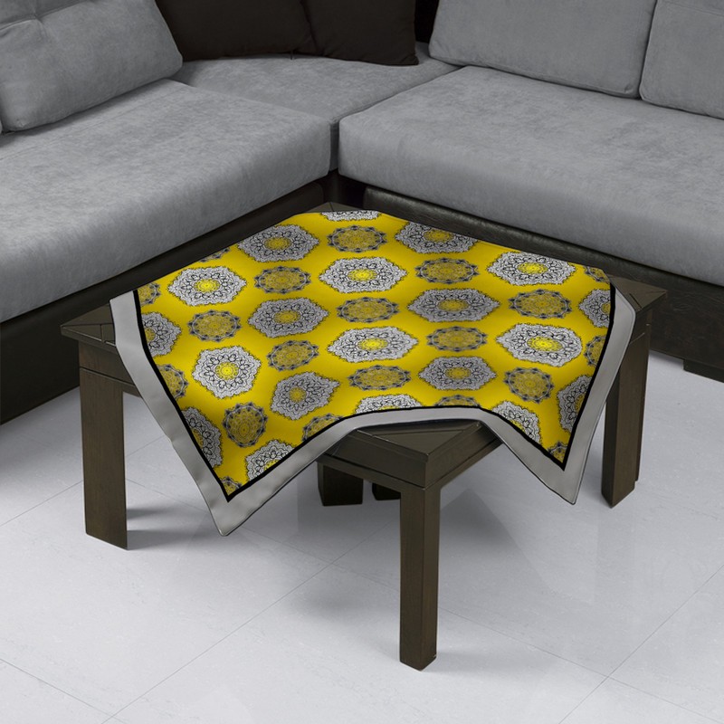 رومیزی مدل نوروز طرح زرنگار کد TDn-908-D