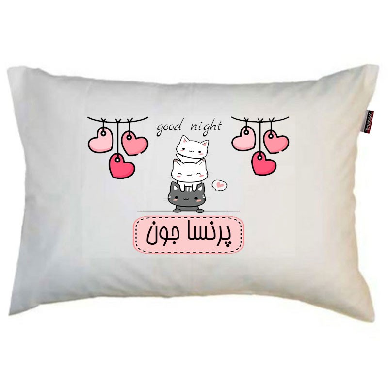 بالش ناریکو مدل نوجوان طرح دخترانه اسم پرنسا کد 01401